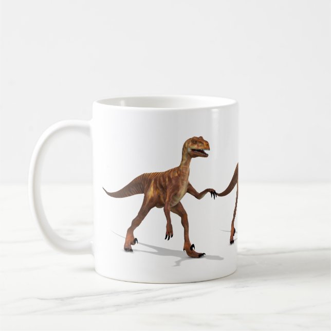 Caneca De Café Deinonychus (Esquerda)