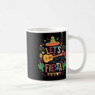 Caneca De Café Deixa Fiesta Família Mexicana Fiesta Squad Cinco D
