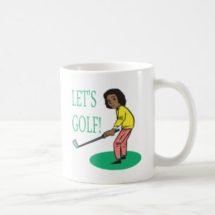 Caneca De Café Deixa o golfe