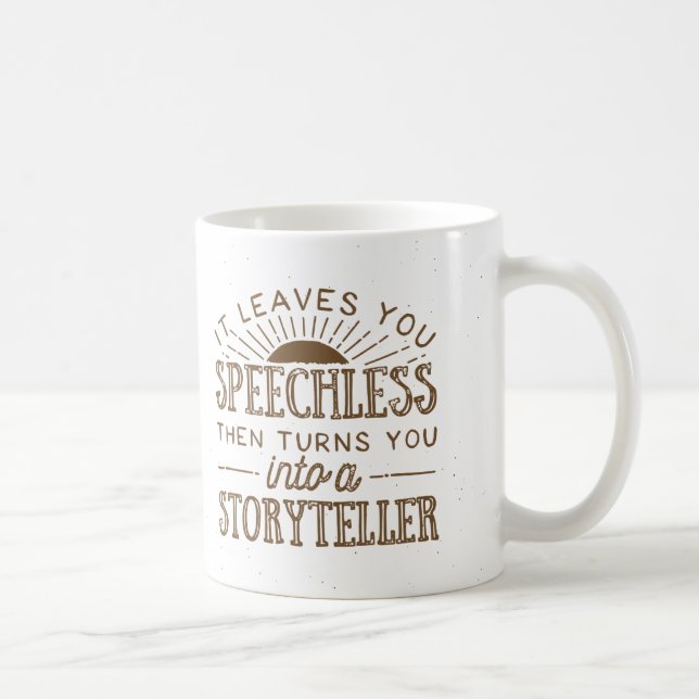 Caneca De Café Deixa-Te Sem Palavras E Depois Torna-Te (Direita)