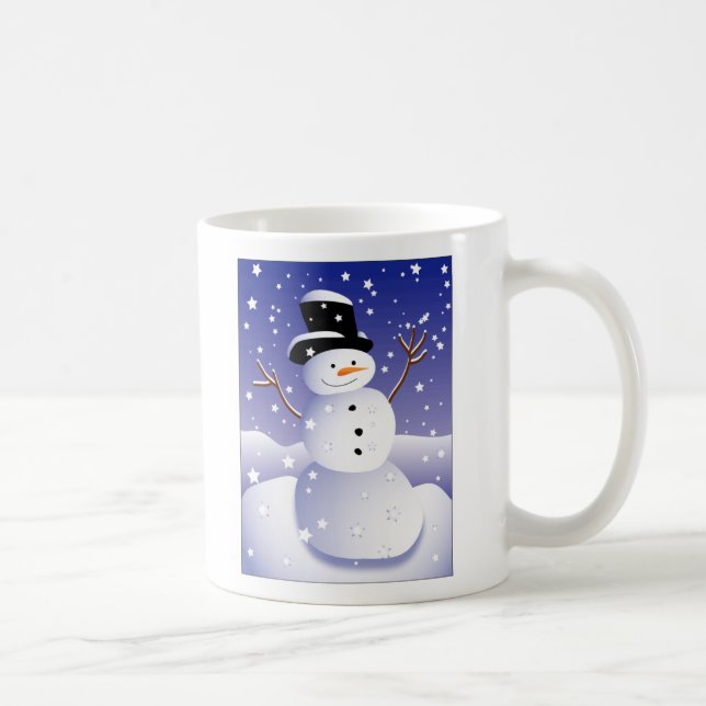 Caneca De Café Deixais lhe para nevar, para equipar! (Direita)