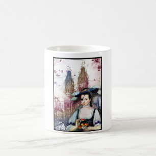 Caneca De Café Deixe a batalha começar! design alterado de
