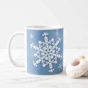 Caneca De Café Deixe-a nevar muito nos jogos do Conselho