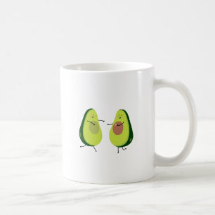 CANECA DE CAFÉ DEIXE E.U. AVOCUDDLE, DESIGN DO ABACATE