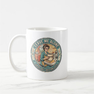 Caneca De Café Deixe-me em paz Café Primeiro, Perguntas Depois