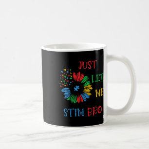 Caneca De Café Deixe-Me Estimulá-Lo Bro Engraçado Autismo Consciê
