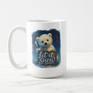 Caneca De Café Deixe Nevar