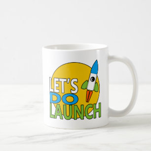 Caneca De Café Deixe-nos fazer o lançamento