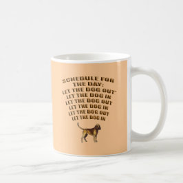 CANECA DE CAFÉ DEIXE O CACHORRO SAIR