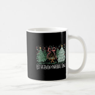 Caneca De Café Deixe o Céu e a Natureza Cantar Natal Bebê Jesus