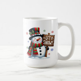 Caneca De Café Deixe-o nevar muito