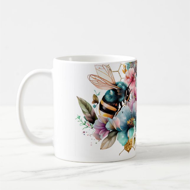 Caneca De Café "Deixe-o ser" Coffee Mug (Esquerda)
