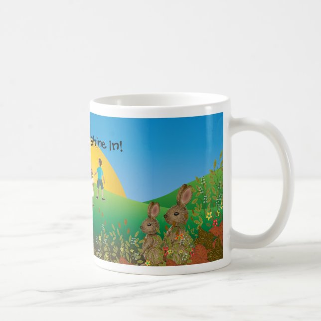 Caneca De Café Deixe o Sun brilhar dentro! (Direita)