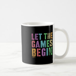 Caneca De Café Deixe os Jogos Começarem a Lenda do Dia de Campo d