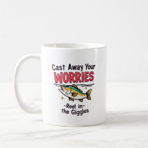 Caneca De Café Deixe Para Trás Suas Preocupações
