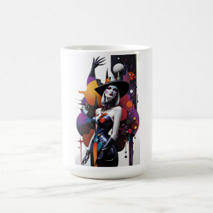 Caneca De Café Deixe que o poder da bruxaria o convença - Ken Gag