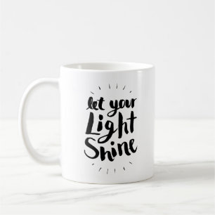 Caneca De Café Deixe seu brilho claro