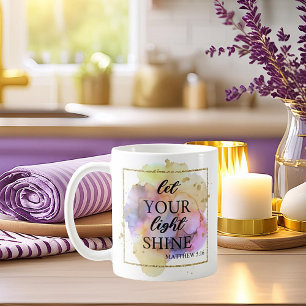 Caneca De Café Deixe sua luz brilhar