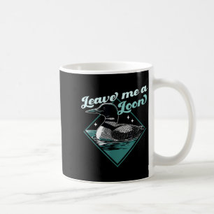 Caneca De Café Deixe um mergulhão - Observador de pássaros engraç