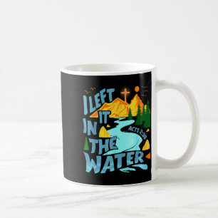 Caneca De Café Deixei na Água Batismo Cristão Batizado C