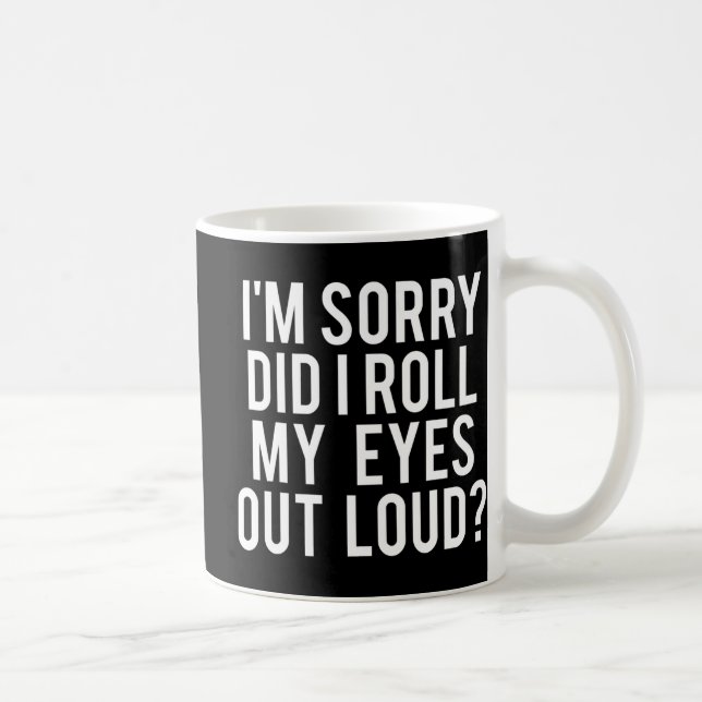 Caneca De Café Deixei Os Olhos Em Cima? (Direita)