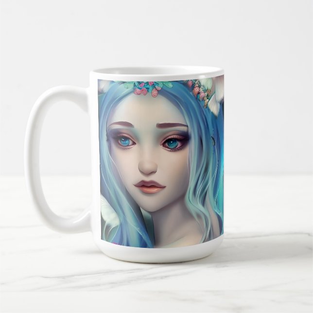 Caneca De Café Deixem seus sonhos, sejam suas asas. (Esquerda)