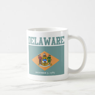Caneca De Café Delaware State Flag Mugs