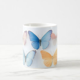 Caneca De Café Delicar Borboletas Mug