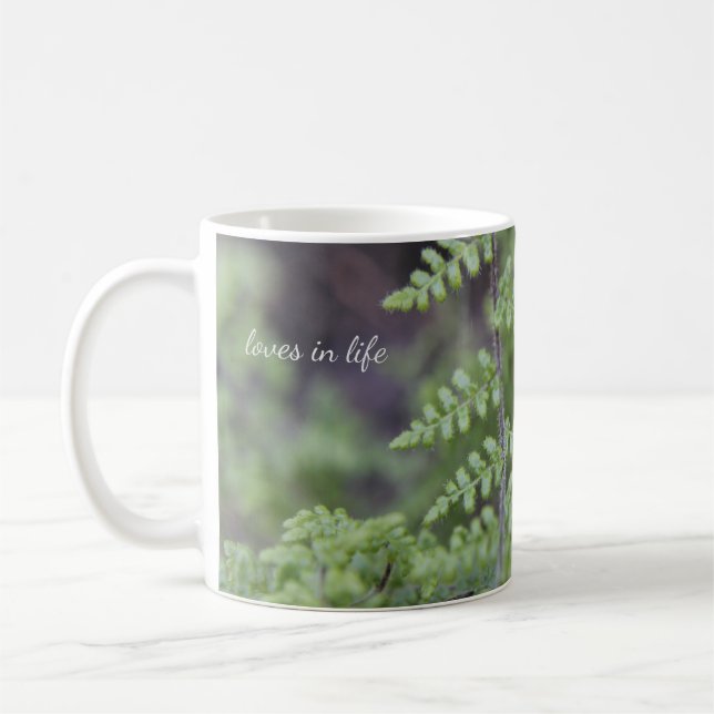 Caneca De Café Delicar Pequeno Fern (Esquerda)