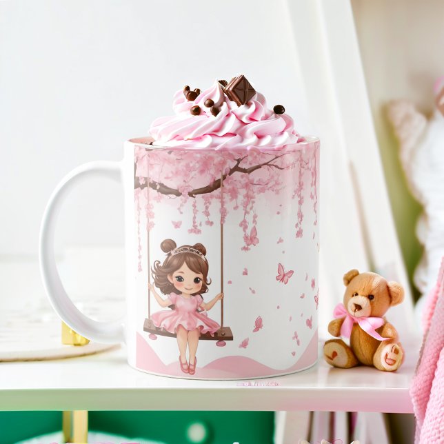 Caneca De Café Delícia das Irmãs Balançando (Criador carregado)