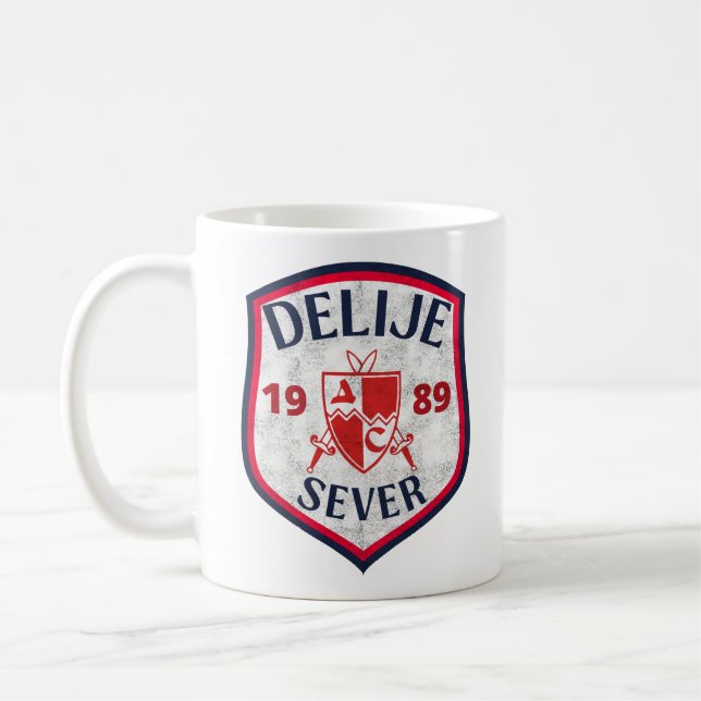 Caneca De Café Delije Sever 1989 (Esquerda)