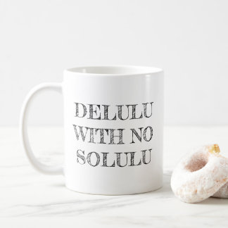 Caneca De Café Delulu Sem Solulu Anthony Albanês Albo