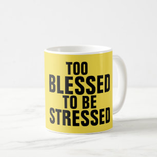Caneca De Café DEMASIADO ABRAÇADO PARA SER MOLAS DE café ESTRES