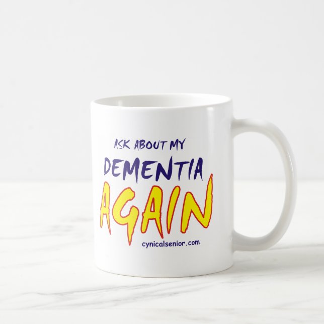 Caneca De Café DEMENTIA_T-cs (Direita)