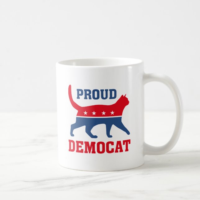 Caneca De Café Democat Orgulhoso (Direita)