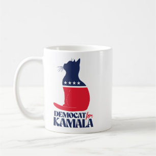 Caneca De Café Democat para Kamala