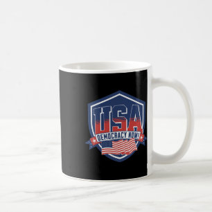 Caneca De Café Democracia Agora Vote Kamala Harris 2024 Democrata