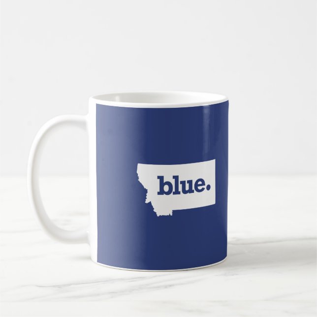 Caneca De Café Democrata de Montana (Esquerda)