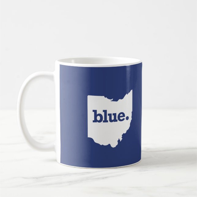 Caneca De Café Democrata de Ohio (Esquerda)