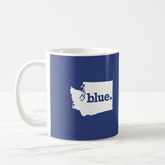 Caneca De Café Democrata de Washington (Esquerda)