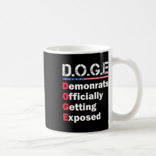 Caneca De Café Democrata Oficialmente Exposta, Trump 2025