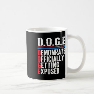 Caneca De Café Democrata Oficialmente Exposta Trump 2025