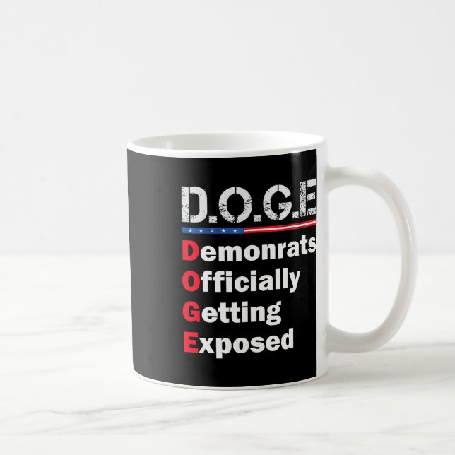 Caneca De Café Democrata sendo oficialmente exposto (Direita)