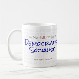 Caneca De Café Democrata Socialista - Não sou Mau Mug