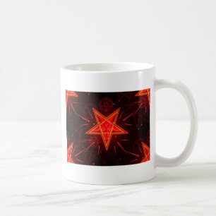 Caneca De Café demônio neon