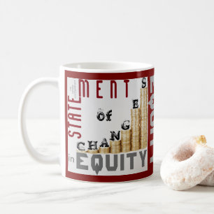 Caneca De Café "Demonstração De Alterações No Capital Próprio"