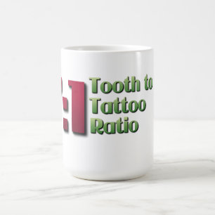 Caneca De Café Dente à relação do tatuagem