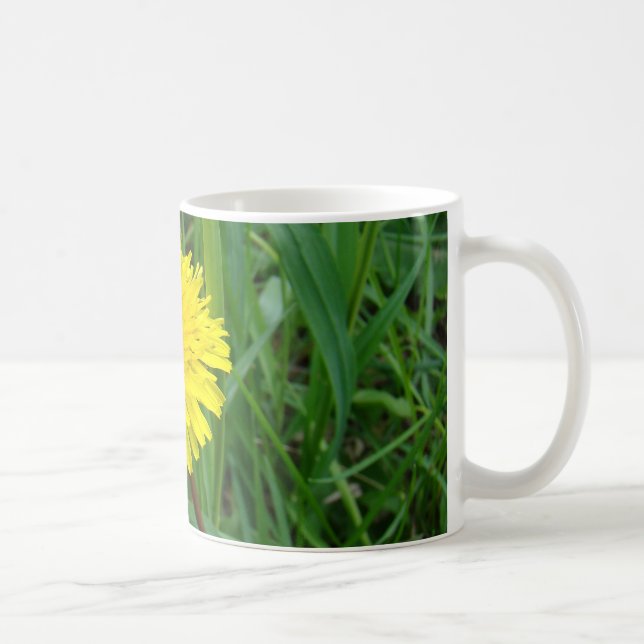 Caneca De Café Dente-de-leão F45 "Taraxacum officinale" (Direita)