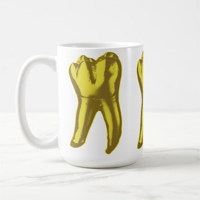 Caneca De Café Dente de Ouro (Esquerda)