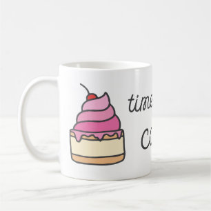 Caneca De Café Dente Doce: Hora do Bolo